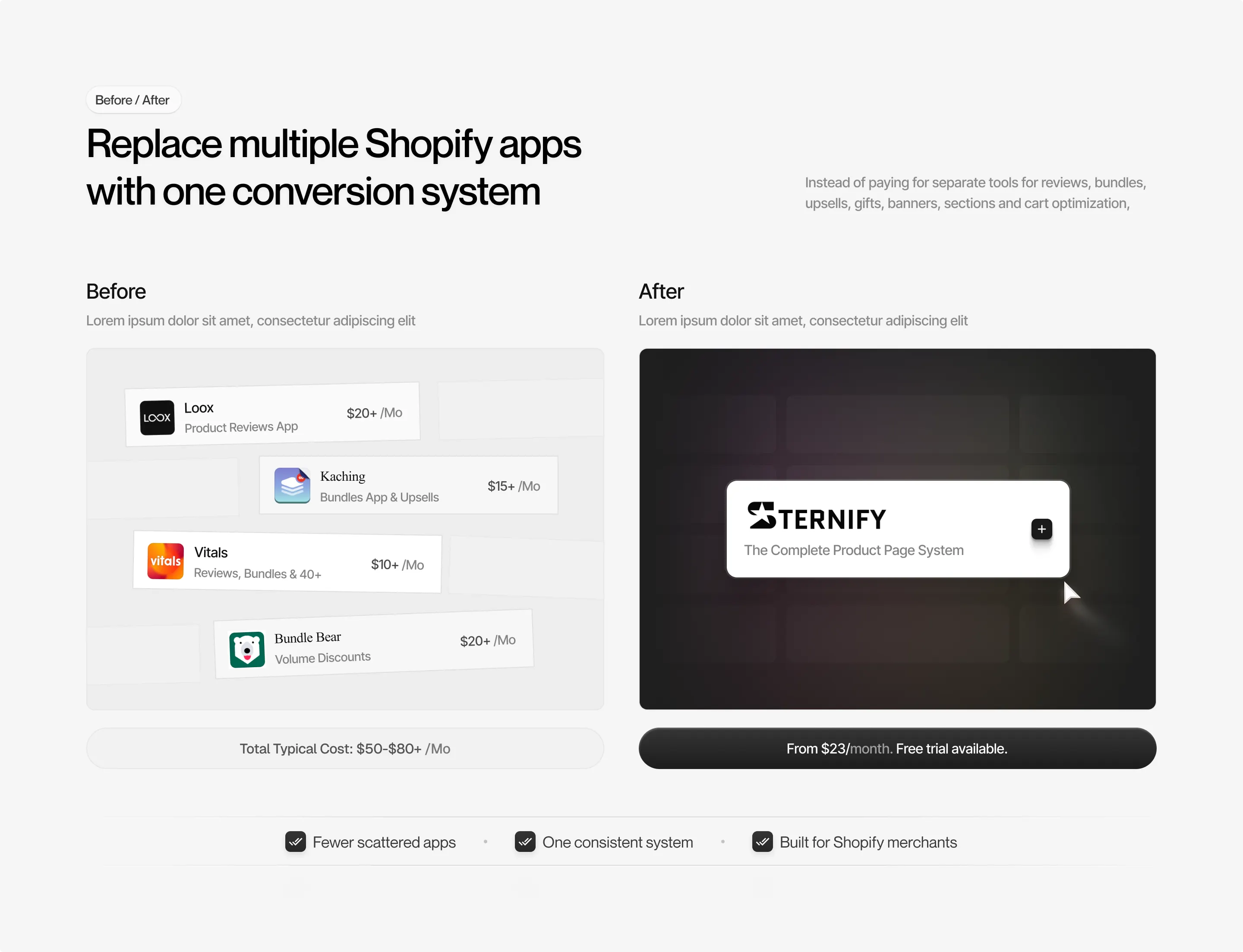 Sternify — Competitor Comparison Options