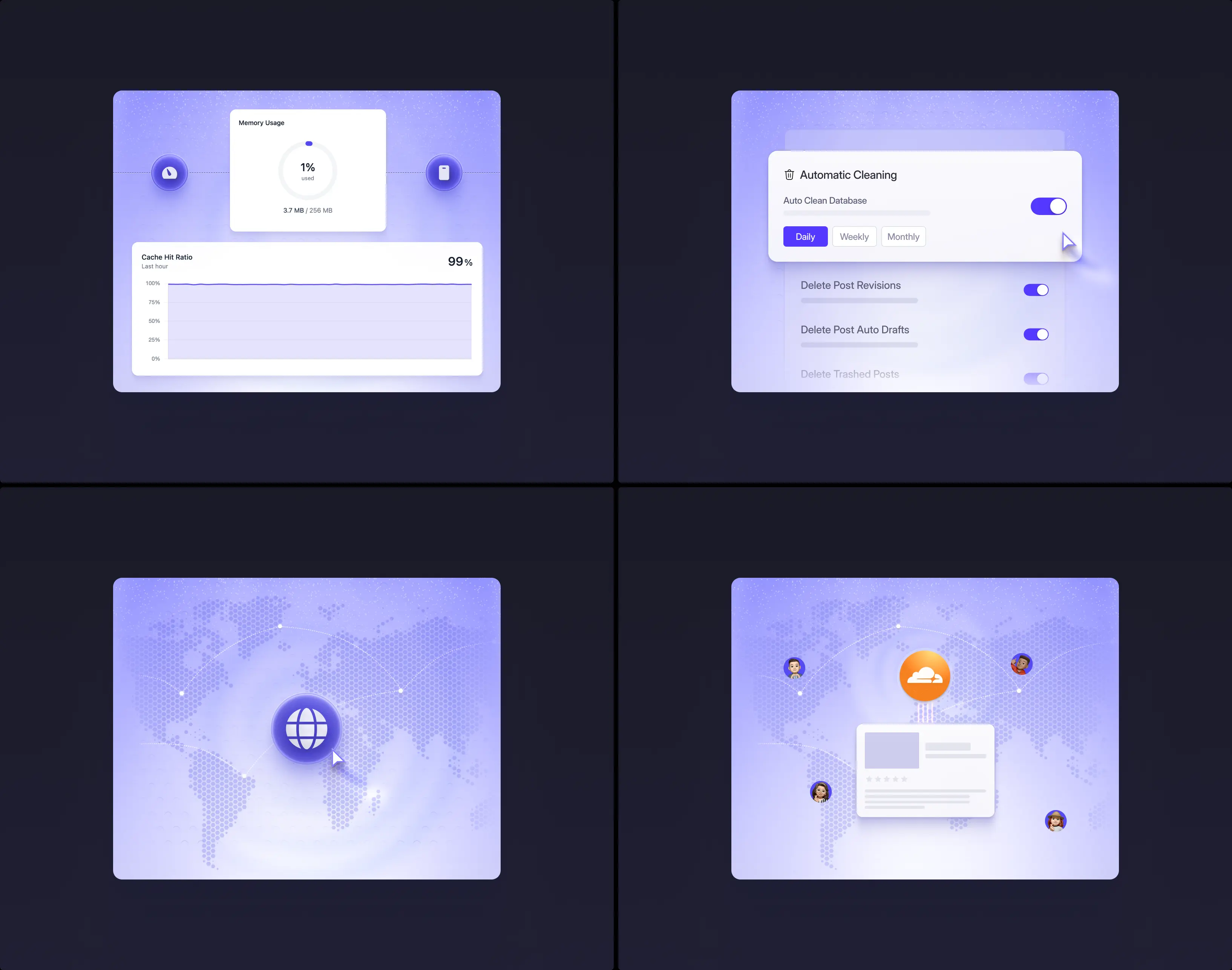SaaS — Feature Illustration Set