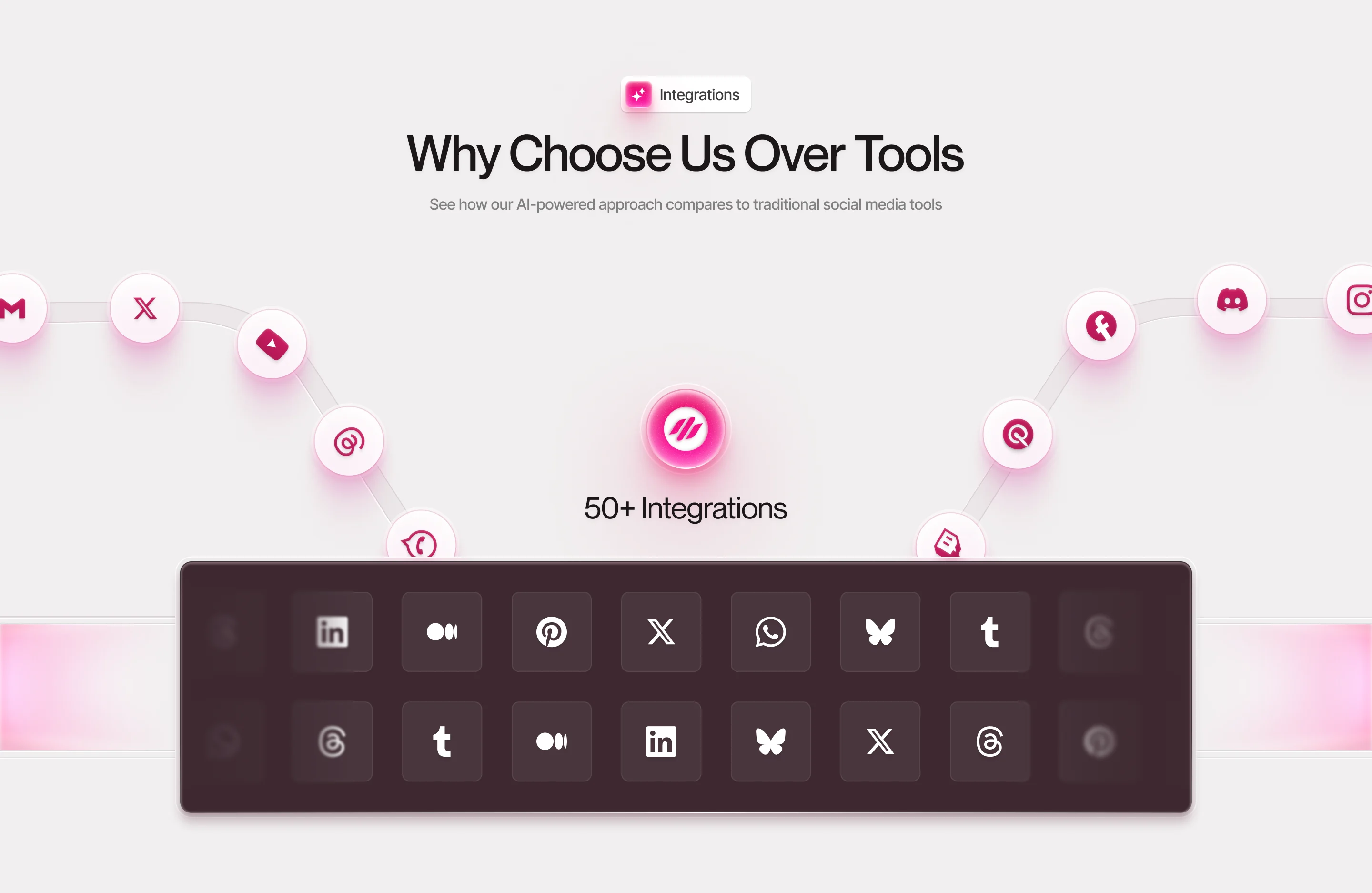 Socify — API Integrations Section