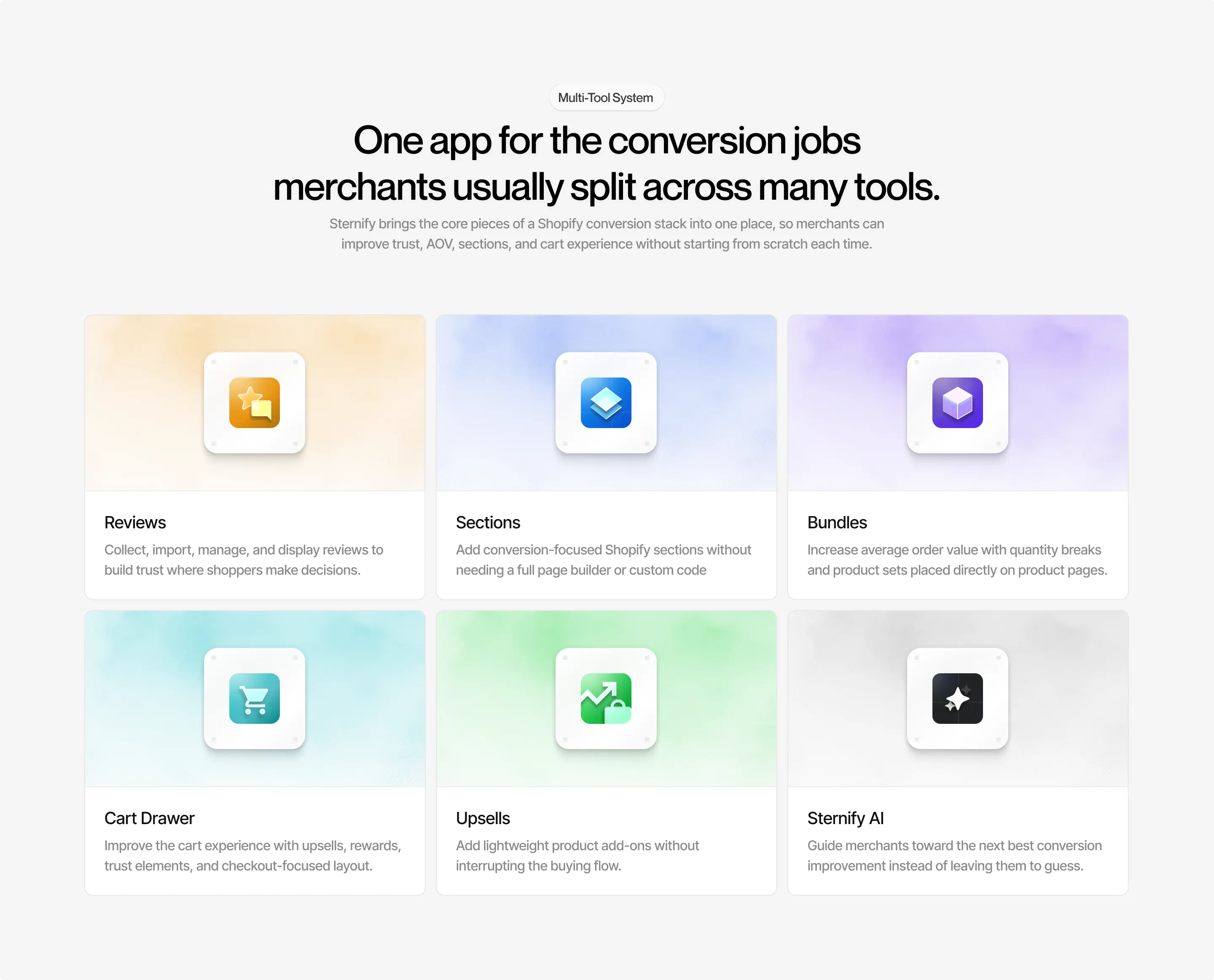 Sternify — Multi-Tool System Architecture